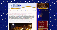 Desktop Screenshot of haidhauser-weihnachtsmarkt.de